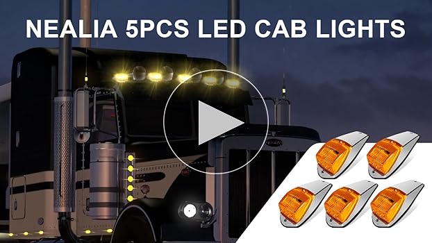 Amazon.com: NeaLia Cab Lights for Peterbilt Kenworth
